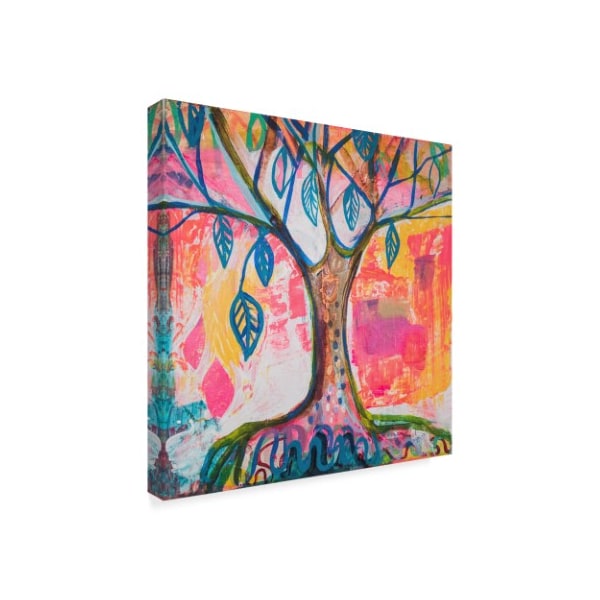 Zwart 'Magic Tree' Canvas Art,35x35